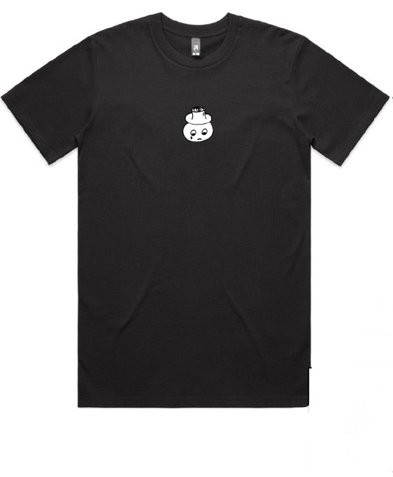 BDC SADBOY TEE - CHARCOAL